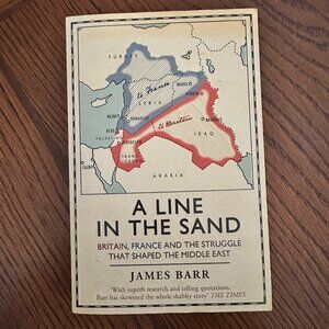 A Line in the Sand - Novel by James Barr - New Condition
